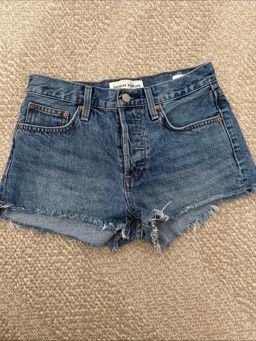Denim Forum Blue Jean Shorts